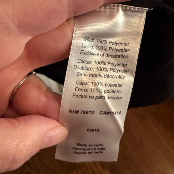 NWT Maternity size L A Pea in the Pod Black Dress with Yellow Floral Embroidery - Picture 4 of 6